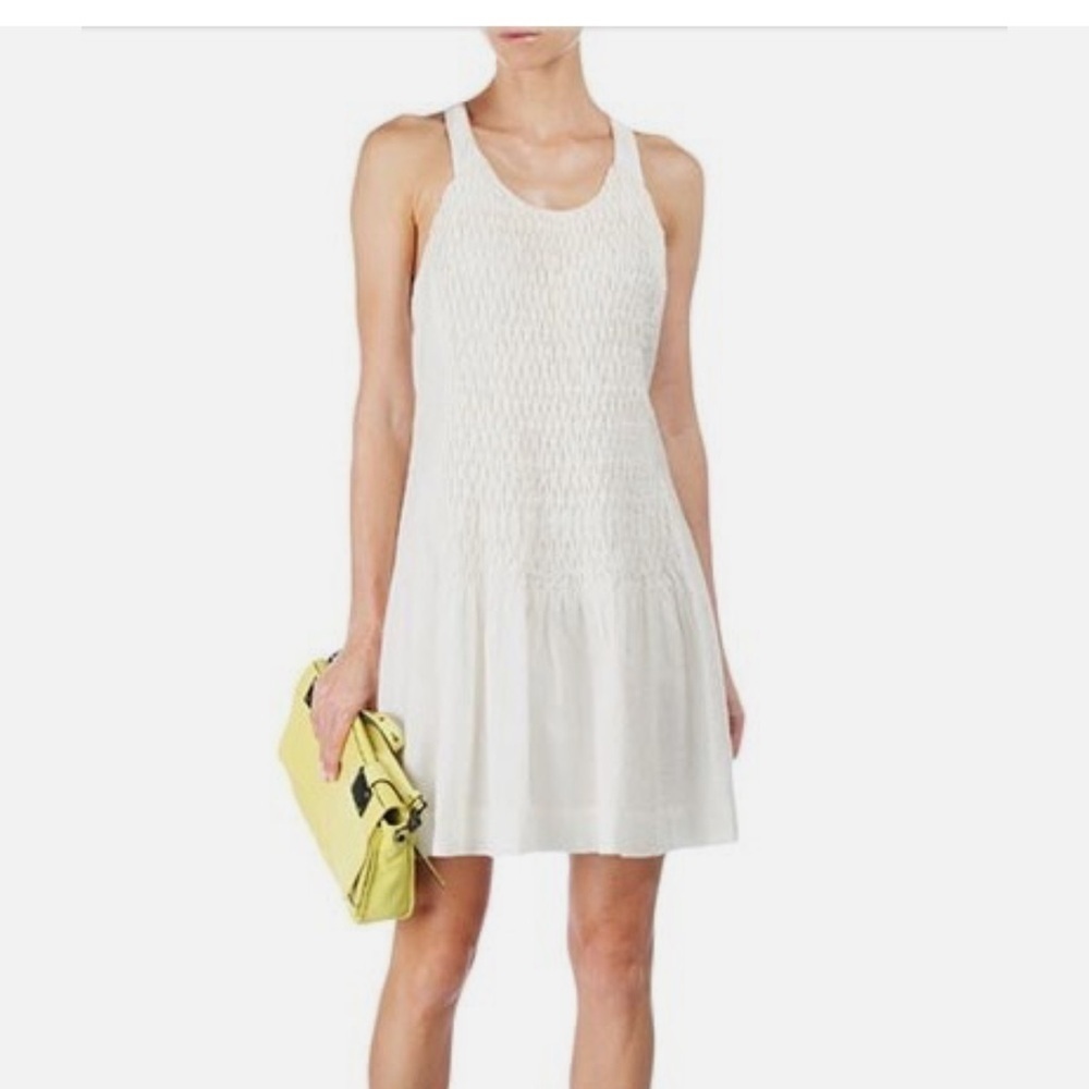 Rag & Bone Cream Ivette Dress Halter Sundress